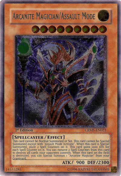 Arcanite Magician/Assault Mode [CRMS-EN021] Ultimate Rare | Total Play