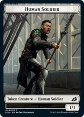 Human Soldier (004) // Zombie Double-Sided Token [Commander 2020 Tokens] | Total Play