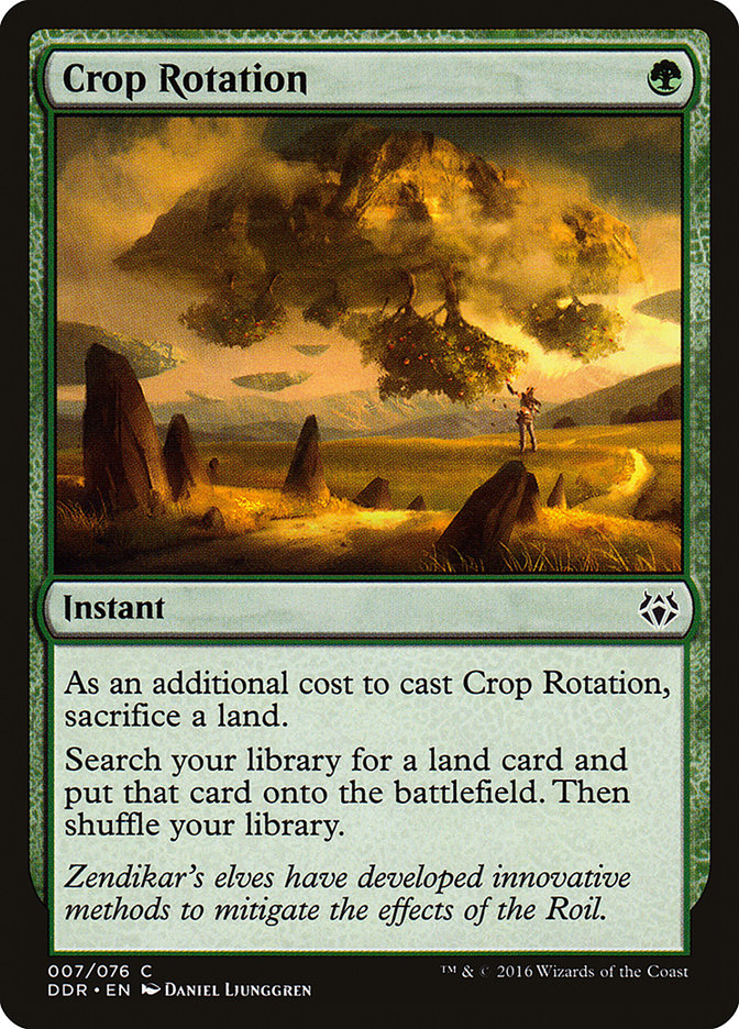 Crop Rotation [Duel Decks: Nissa vs. Ob Nixilis] | Total Play