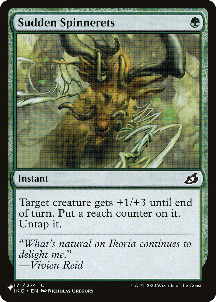 Sudden Spinnerets [The List] | Total Play
