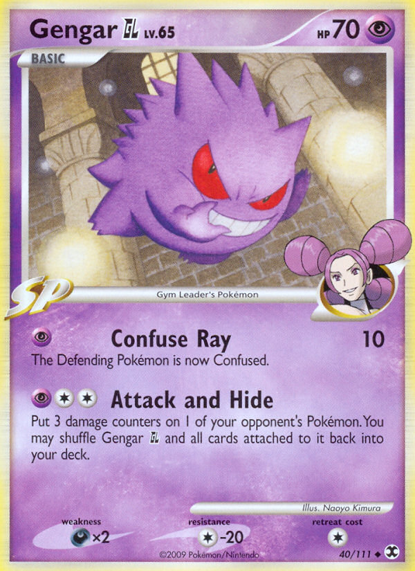 Gengar GL (40/111) [Platinum: Rising Rivals] | Total Play