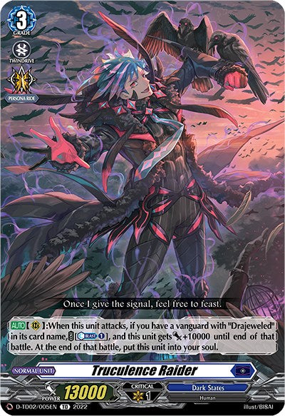 Truculence Raider (D-TD02/005EN) [Michiru Hazama -Demonic Jewel Dragon of the Four Flames-] | Total Play