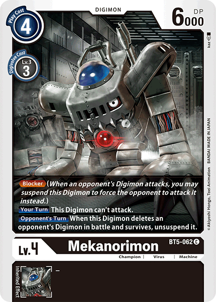 Mekanorimon [BT5-062] [Battle of Omni] | Total Play