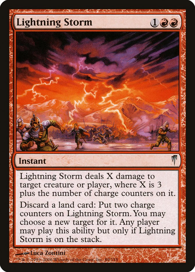 Lightning Storm [Coldsnap] | Total Play