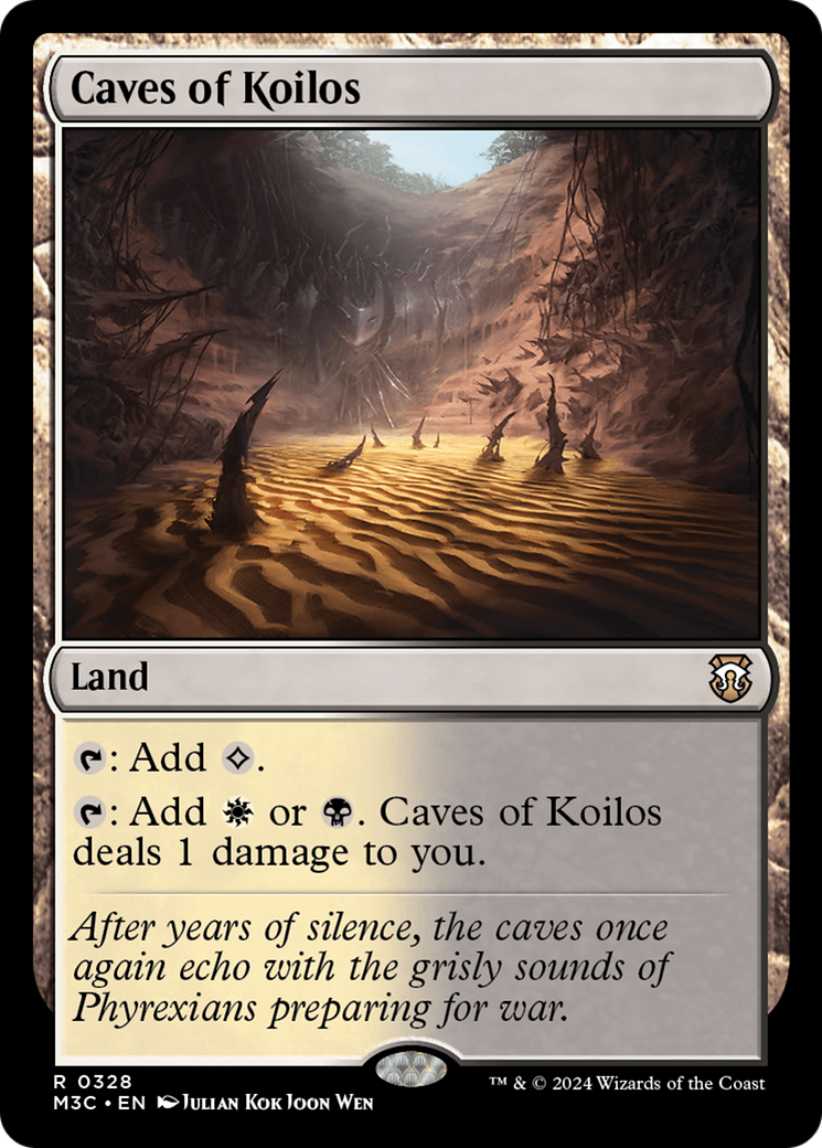 Caves of Koilos (Ripple Foil) [Modern Horizons 3 Commander] | Total Play