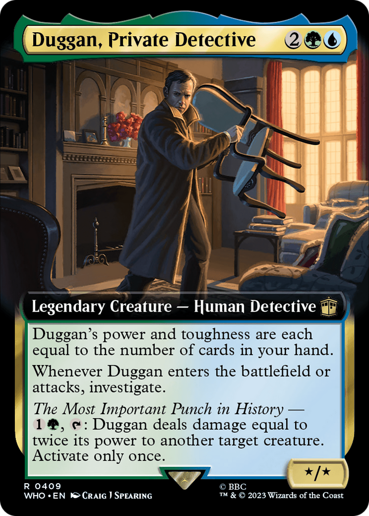 Duggan, Private Detective (Extended Art) [Doctor Who] | Total Play