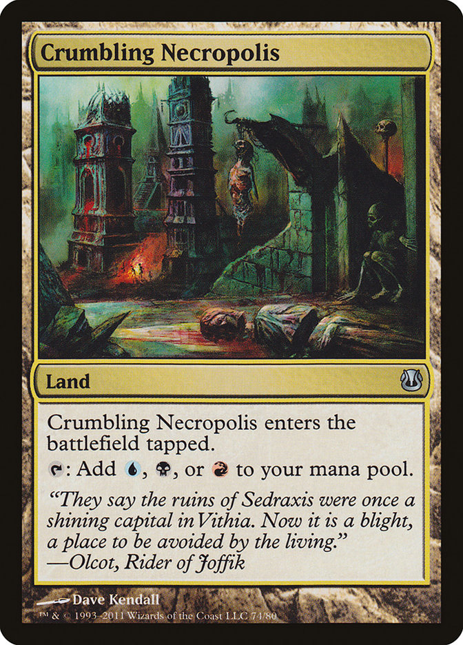 Crumbling Necropolis [Duel Decks: Ajani vs. Nicol Bolas] | Total Play