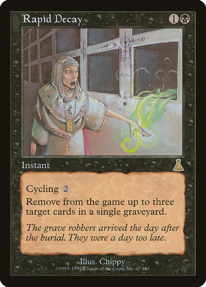 Rapid Decay [Urza's Destiny] | Total Play