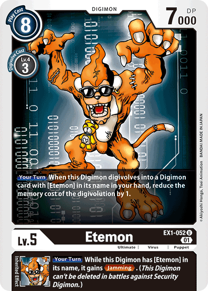 Etemon [EX1-052] [Classic Collection] | Total Play