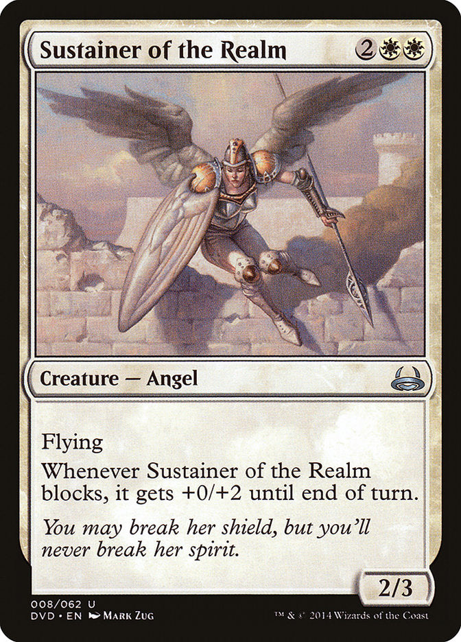 Sustainer of the Realm (Divine vs. Demonic) [Duel Decks Anthology] | Total Play