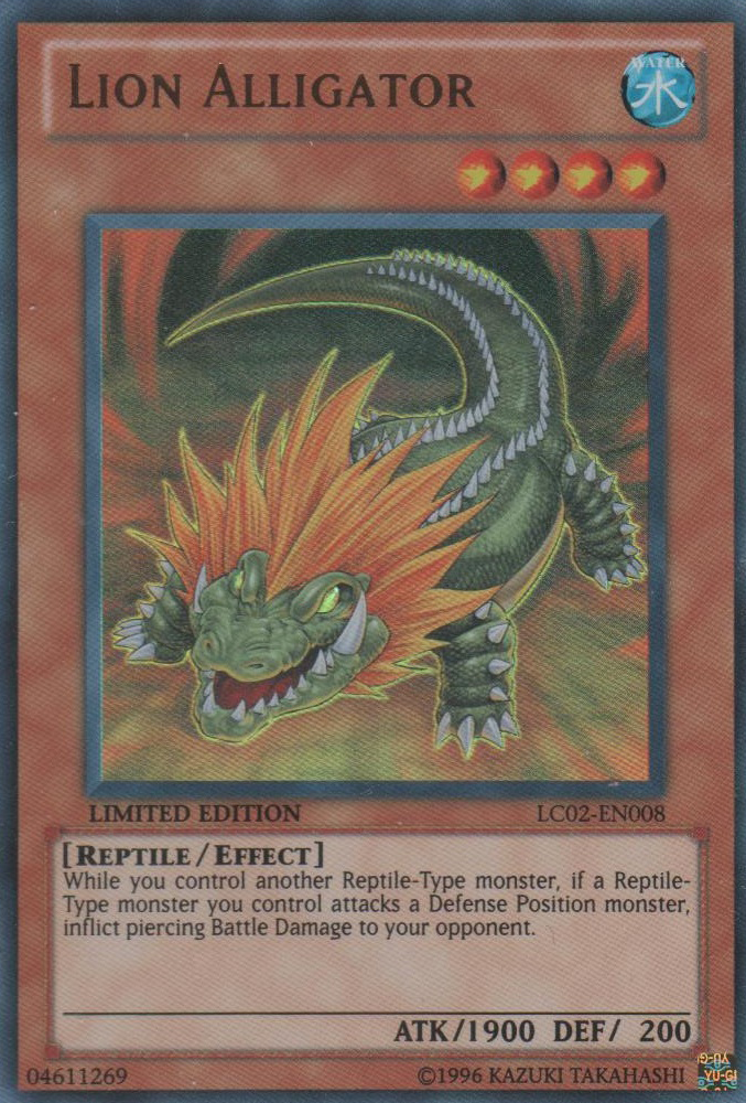Lion Alligator [LC02-EN008] Ultra Rare | Total Play