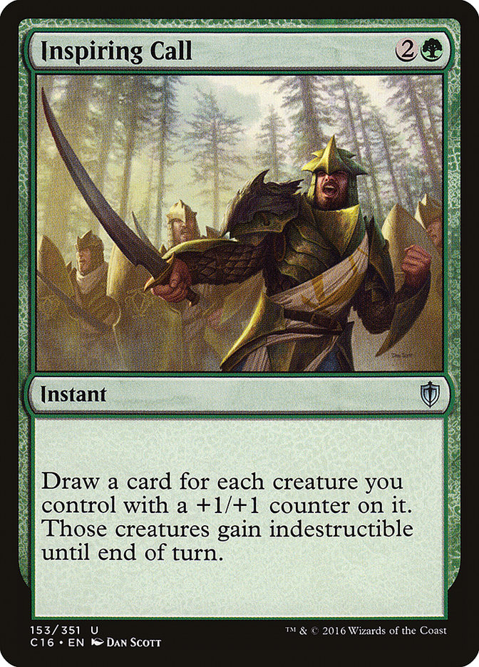 Inspiring Call [Commander 2016] | Total Play