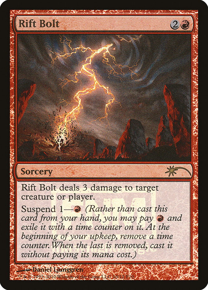 Rift Bolt [Friday Night Magic 2010] | Total Play