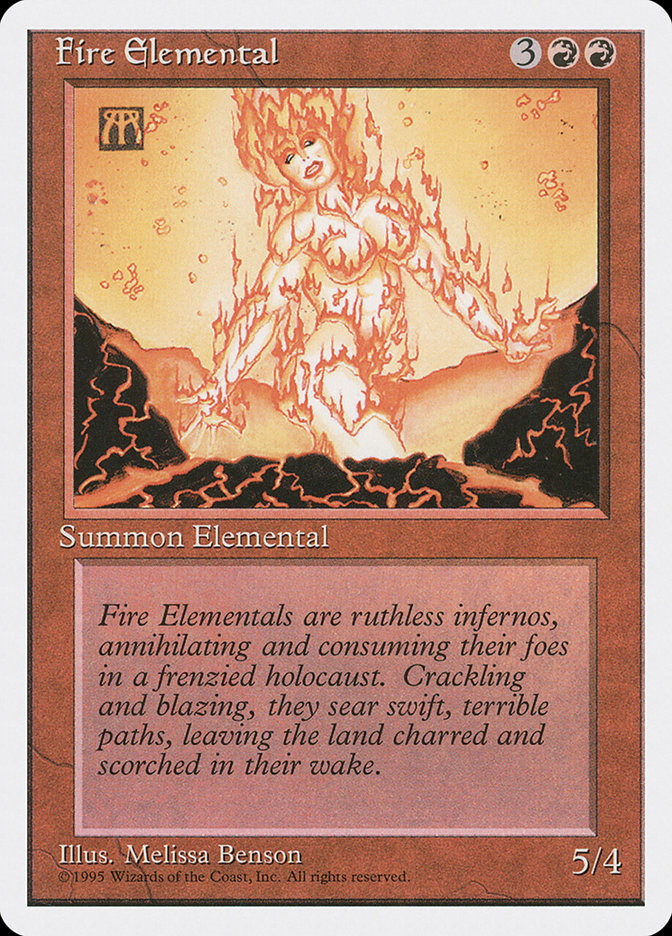 Fire Elemental [Fourth Edition] | Total Play