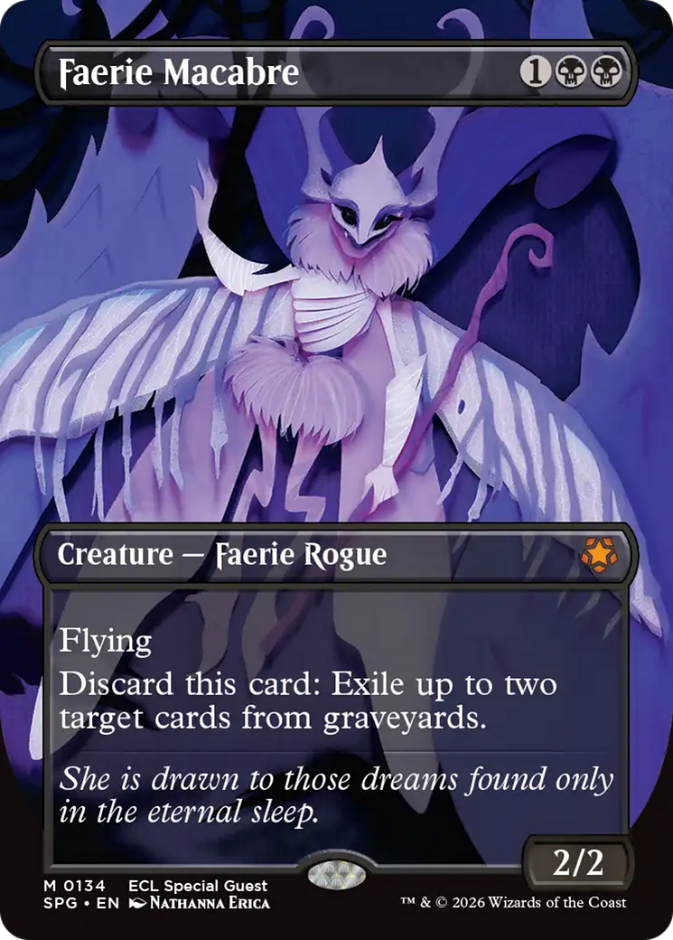 Faerie Macabre (Borderless) [Lorwyn Eclipsed Special Guests] | Total Play