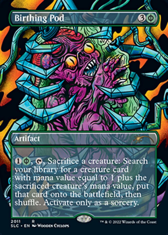 Birthing Pod (Borderless Alternate Art) [Secret Lair Countdown Kit] | Total Play