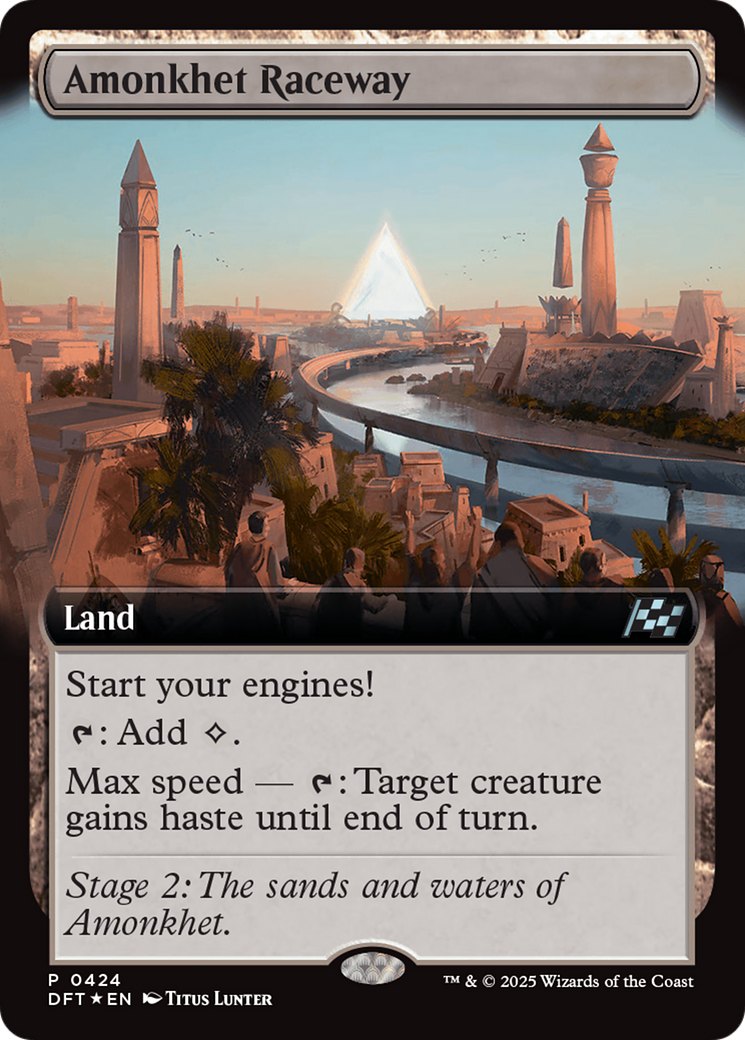 Amonkhet Raceway (Extended Art) [Aetherdrift] | Total Play