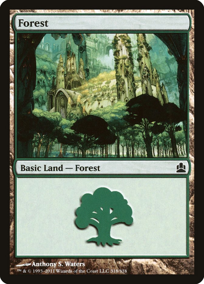 Forest (318) [Commander 2011] | Total Play
