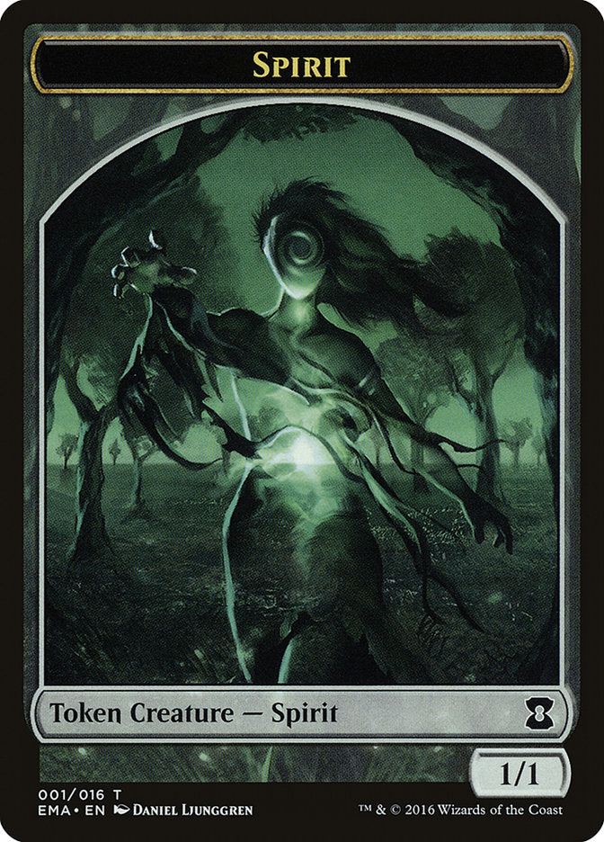 Spirit Token (001/016) [Eternal Masters Tokens] | Total Play