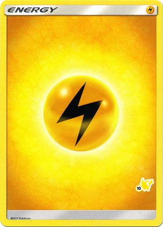 Lightning Energy (Pikachu Stamp #10) [Battle Academy 2020] | Total Play