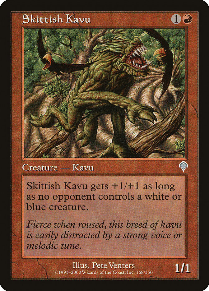 Skittish Kavu [Invasion] | Total Play