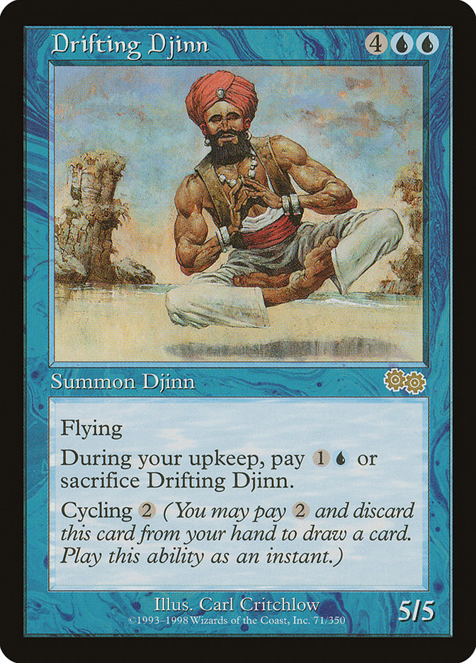 Drifting Djinn [Urza's Saga] | Total Play