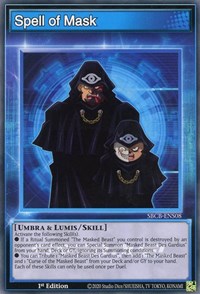 Spell of Mask [SBCB-ENS08] Common | Total Play