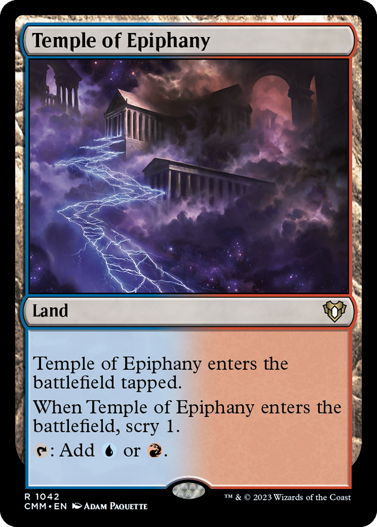 Temple of Epiphany [Commander Masters] | Total Play