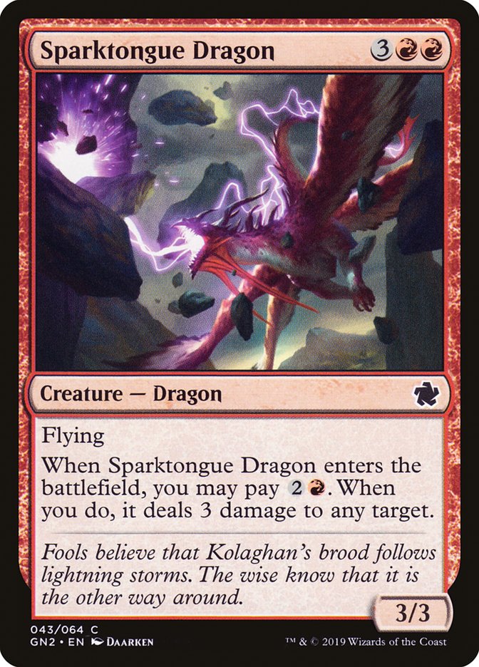 Sparktongue Dragon [Game Night 2019] | Total Play