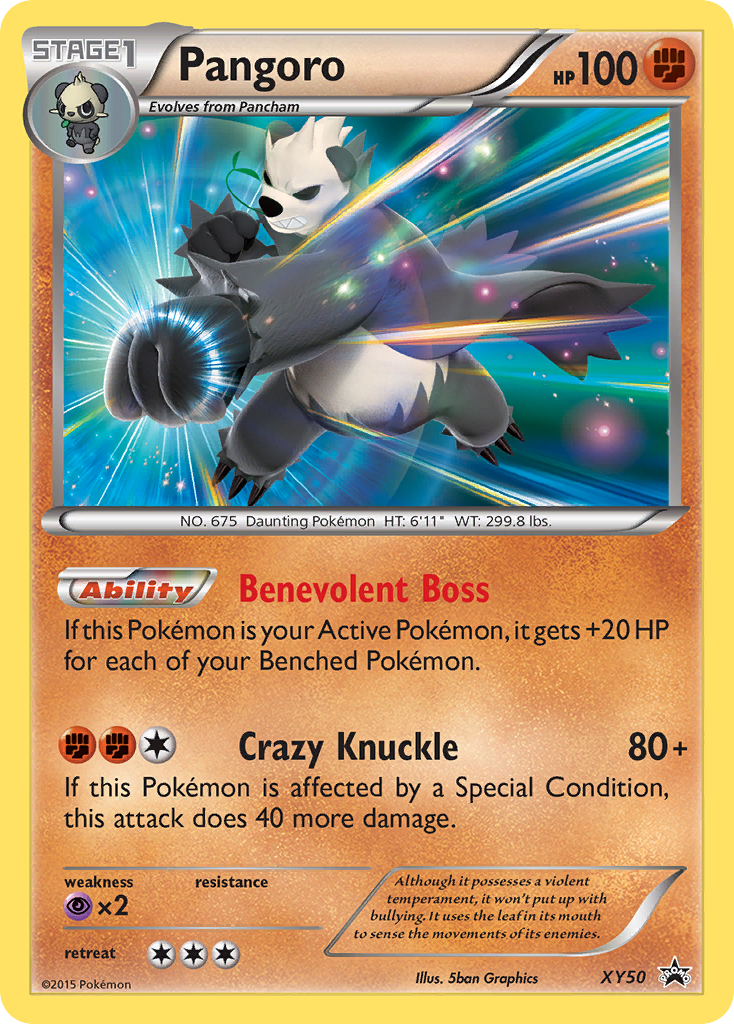 Pangoro (XY50) [XY: Black Star Promos] | Total Play