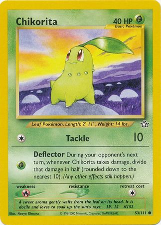 Chikorita (53/111) [Neo Genesis Unlimited] | Total Play