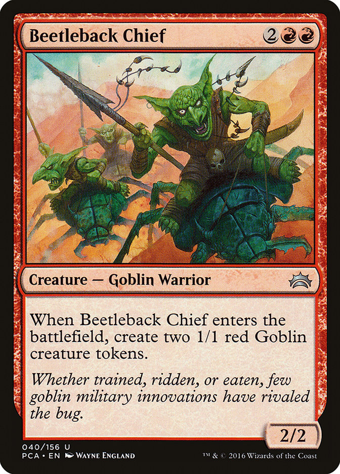Beetleback Chief [Planechase Anthology] | Total Play