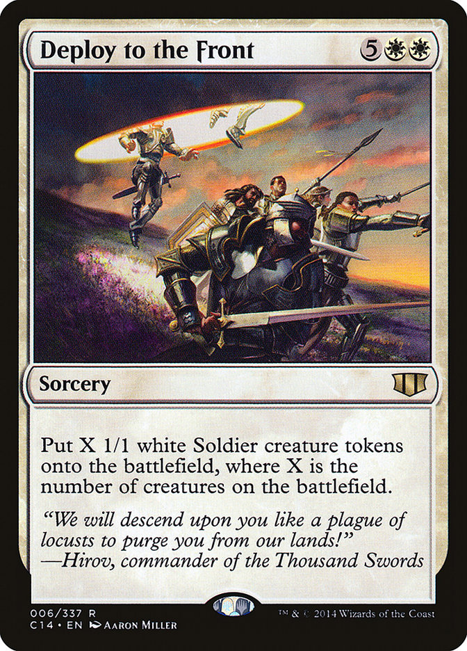 Deploy to the Front [Commander 2014] | Total Play