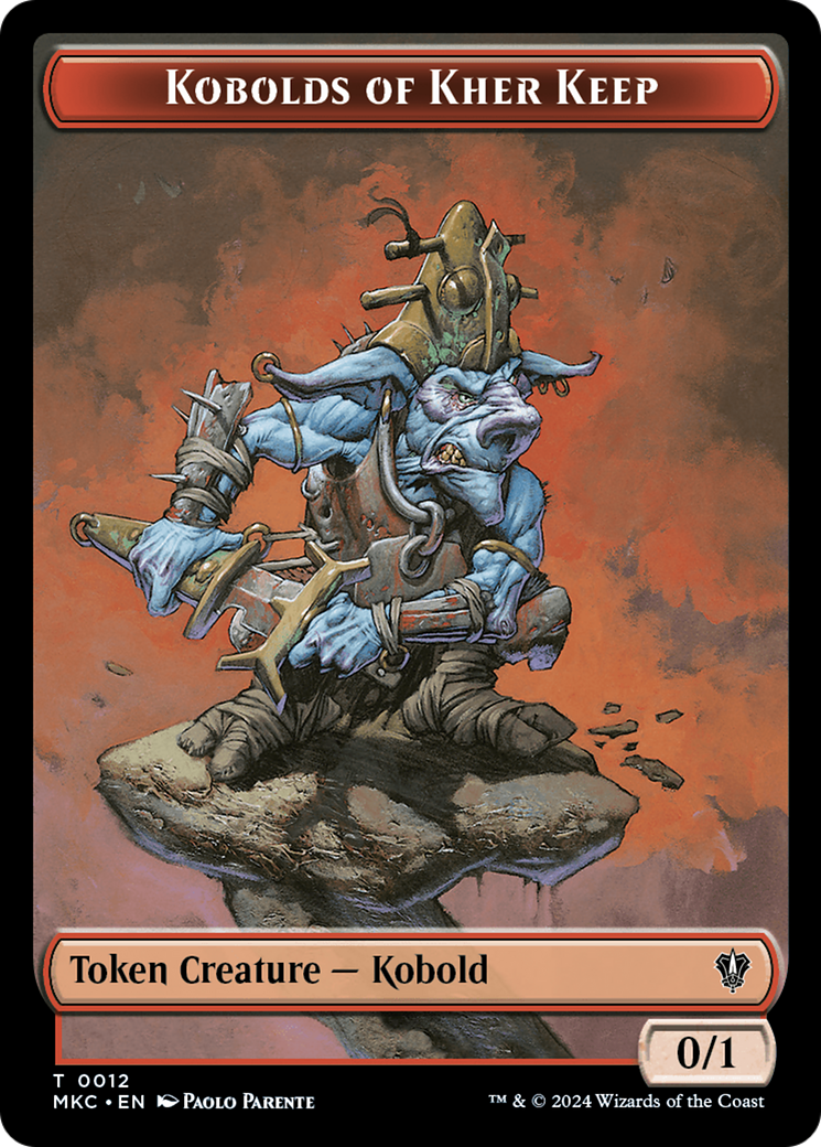 Soldier // Kobolds of Kher Keep Double-Sided Token [Murders at Karlov Manor Commander Tokens] | Total Play
