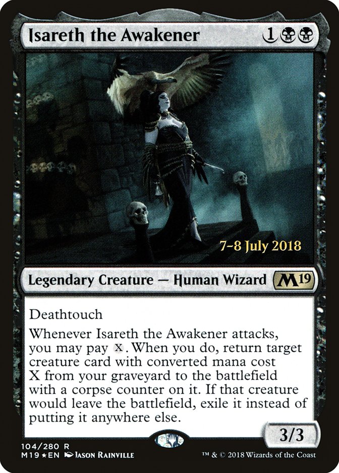 Isareth the Awakener [Core Set 2019 Prerelease Promos] | Total Play