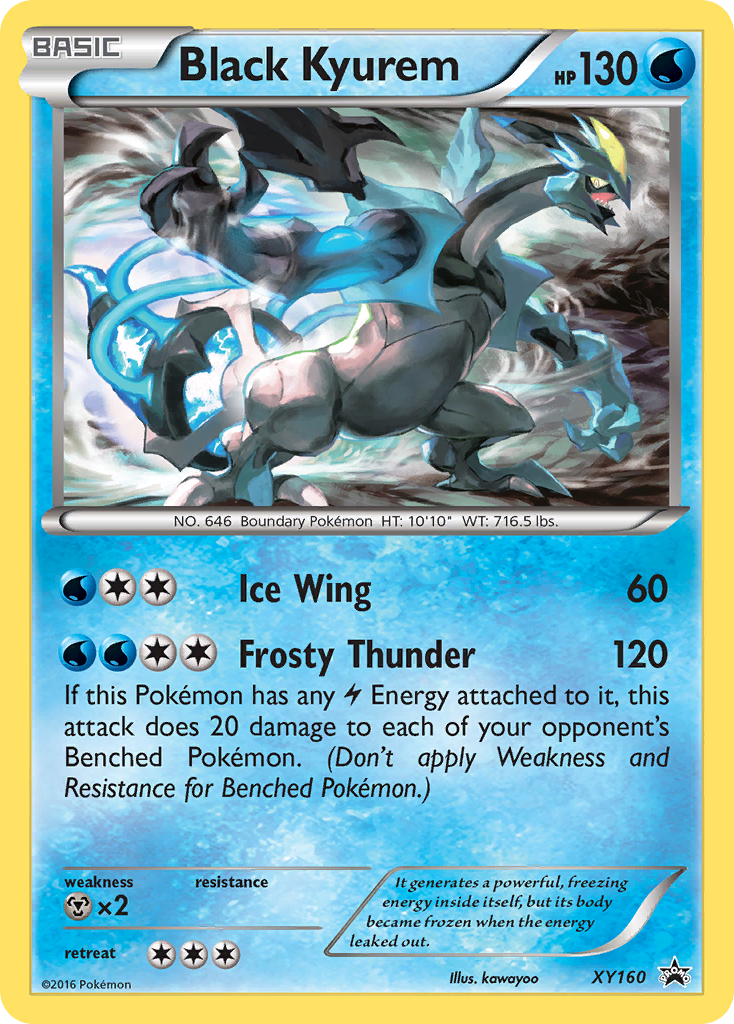 Black Kyurem (XY160) [XY: Black Star Promos] | Total Play