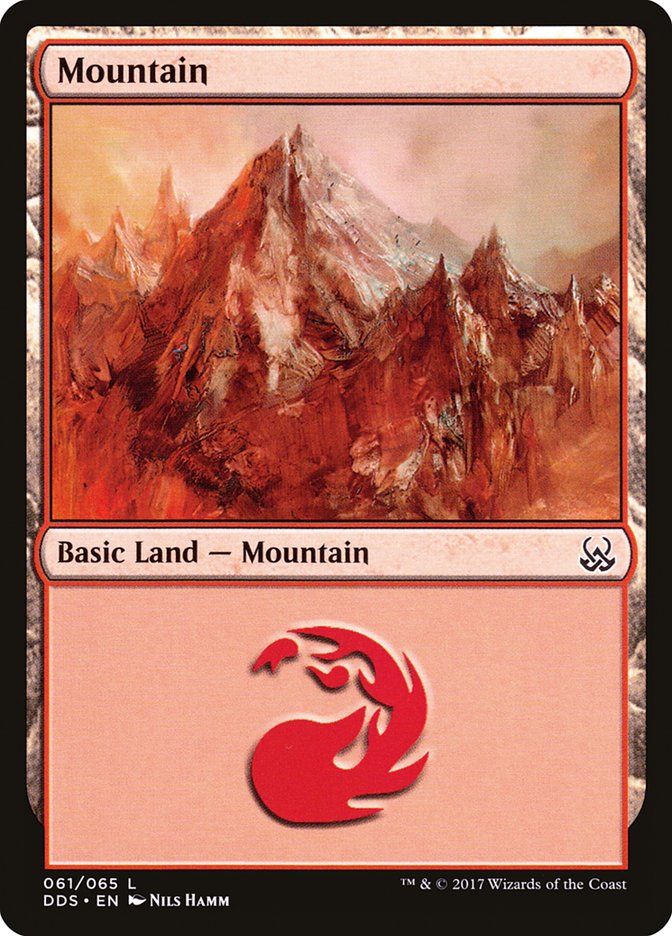 Mountain (61) [Duel Decks: Mind vs. Might] | Total Play
