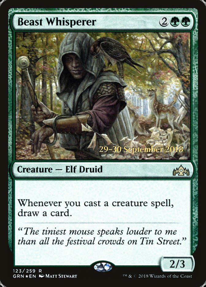 Beast Whisperer [Guilds of Ravnica Prerelease Promos] | Total Play