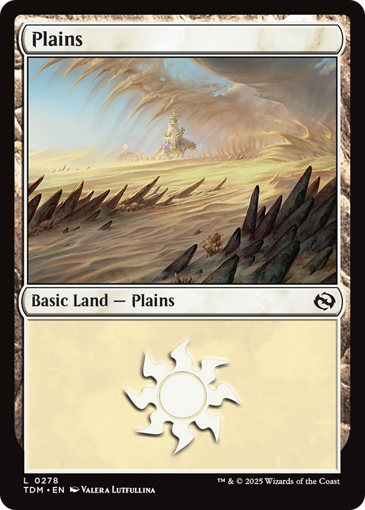 Plains (0278) [Tarkir: Dragonstorm] | Total Play