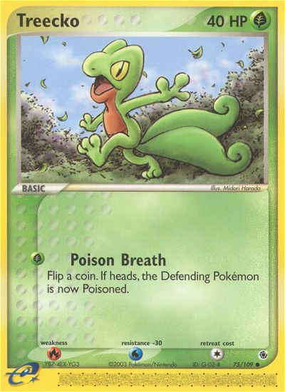 Treecko (75/109) [EX: Ruby & Sapphire] | Total Play