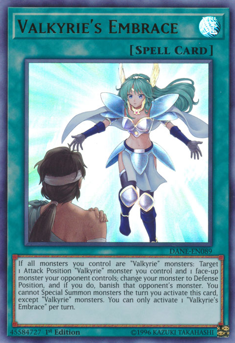 Valkyrie's Embrace [DANE-EN089] Ultra Rare | Total Play