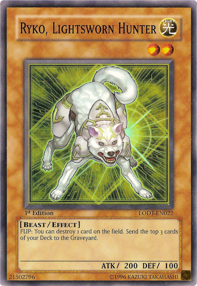 Ryko, Lightsworn Hunter [LODT-EN022] Super Rare | Total Play