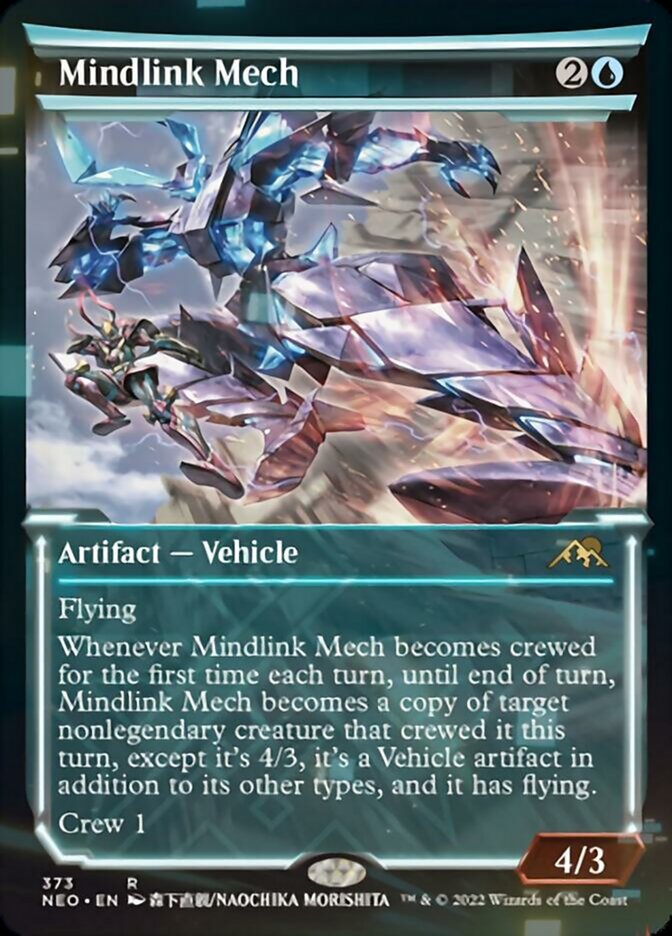 Mindlink Mech (Showcase Soft Glow) [Kamigawa: Neon Dynasty] | Total Play