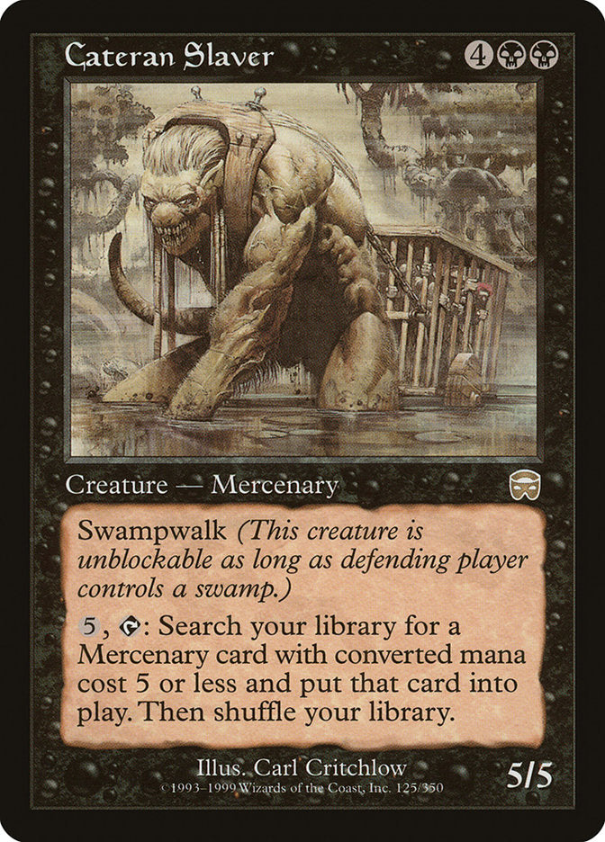 Cateran Slaver [Mercadian Masques] | Total Play