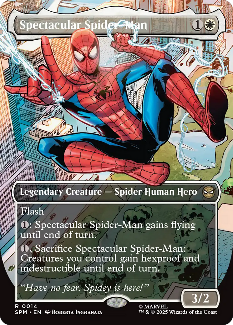 Spectacular Spider-Man (Borderless) [Marvel's Spider-Man] | Total Play