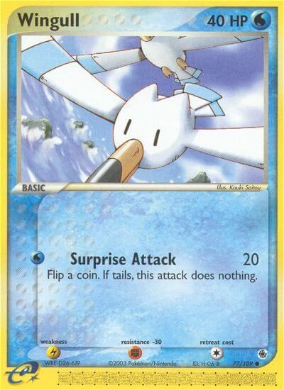 Wingull (77/109) [EX: Ruby & Sapphire] | Total Play
