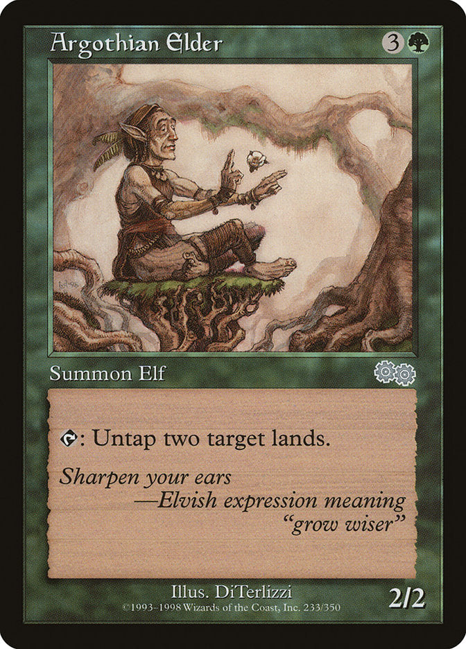 Argothian Elder [Urza's Saga] | Total Play