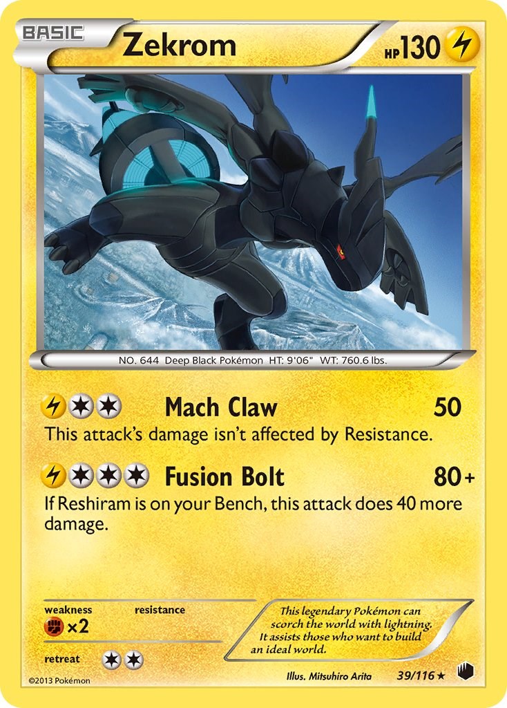 Zekrom (39/116) [Black & White: Plasma Freeze] | Total Play