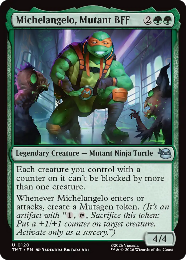 Michelangelo, Mutant BFF [Teenage Mutant Ninja Turtles] | Total Play