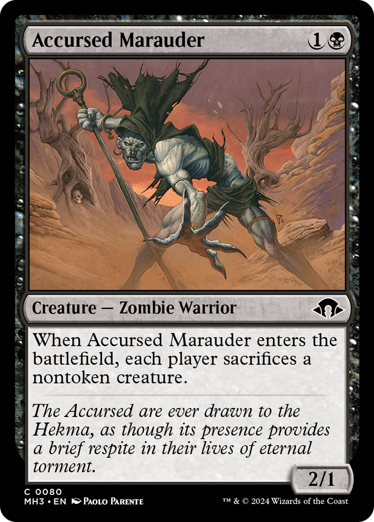 Accursed Marauder [Modern Horizons 3] | Total Play